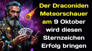 Der Draconiden Meteorschauer am 9 Oktober wird diesen Sternzeichen Erfolg bringen [upl. by Yenaffit]