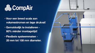 CompAir EPL Easy Pipe Line snelmontage leidingsysteem [upl. by Nordgren296]