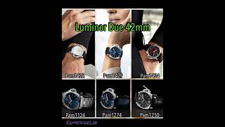 Panerai Luminor Due 42mm pam01424 pam01428 pam01429pam01388 pam01250 pam01274Pam01124 [upl. by Airym]