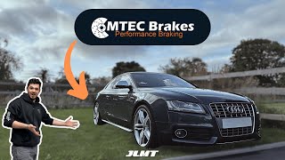 Why Buy Drilled or Grooved Brake Discs Rotas  MTEC Brakes [upl. by Tigdirb]