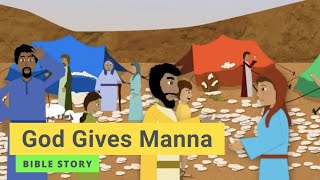 Bible story quotGod Gives Mannaquot  Kindergarten Year B Quarter 3 Episode 12  Gracelink [upl. by Paulson728]