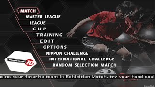 World Soccer winning Eleven 10 PS2  Gameplay  PCSX2 [upl. by Heins]