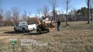 BC900XL Brush Chipper  Vermeer Tree Care Equipment [upl. by Hartzell]