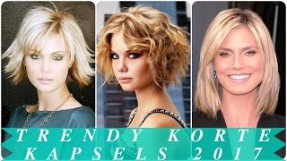 Trendy korte kapsels 2017 [upl. by Donn]