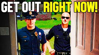 Cops Enter The WRONG HOUSE And REFUSE To Leave [upl. by Williamsen]