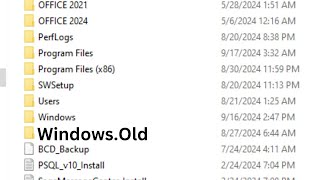 Delete Windowsold folder from Windows 781011 [upl. by Seppala]