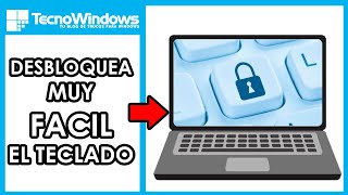 Cómo DESBLOQUEAR el TECLADO en una LAPTOP SOLUCIÓN [upl. by Harahs]