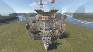 2x1 Shell  Wide Gaps  Open Core  Small Group Rust Base Design [upl. by Nuahsyt232]