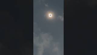 Full eclipse Mexia Texas [upl. by Enyalb]