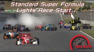 Bad start saves my race  iRacing Super Formula Lights Fixed  Zandvoort [upl. by Ymmak]