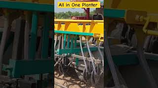 Seed planter All in oneagricultureinnovations dairytechnology farming machine [upl. by Nidnarb]