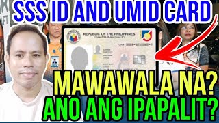 ✅SSS ID  UMID CARD MAWAWALA NA MAY IBANG CARD ANG IPAPALIT [upl. by Nayrbo143]