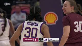 Eastern Kentucky vs LSU  Women Basketball Nov 42024 [upl. by Jacquelynn]