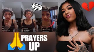 CARENA SPEAKS OUT AND DETAILS THE FULL STORY BETWEEN WITH HER AND FLO THIS IS SO SAD [upl. by Ephram146]