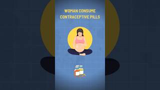 How Contraceptive Pills Work  contraceptives pregnancy pregnant pills [upl. by Tanney891]