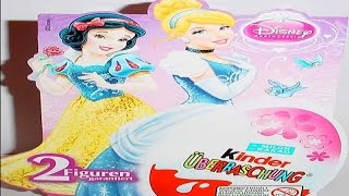 Unboxing 24 ÜEier DisneySerie Surprise ÜEggs Kinder Überraschungseier [upl. by Moynahan]