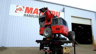 Manitou TMT Series Truck Mounted Forklift  Top Mounting Kit [upl. by Utica760]