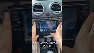 Adding Wireless CarPlay and Android Auto to VW Jetta – SCUMAXCON RCD360 PRO3 [upl. by Ferrick122]