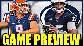 Penn State vs Illinois  GAME PREVIEW [upl. by Bratton]