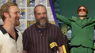 David Harbour Reacts to ‘Bombshell’ Being Dropped After Robert Downey Jr MCU Return Reveal [upl. by Ambrosius]