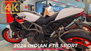 New Best Indian FTR 1200 Sport Motorcycles For 2024 [upl. by Ennaear]