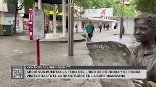 Abrió sus puertas la feria del libro de Córdoba y se podrá visitar hasta el 20 de octubre [upl. by Rudiger]