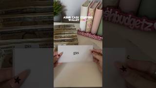 ASMR wallet cash stuffing 💌💸✨ asmr shorts cashstuffing [upl. by Pru377]