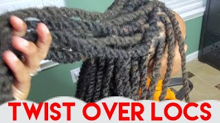 Havana Twist Over Locs [upl. by Kcirrag192]