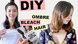 COLORISTA OMBRE BLEACH DIY [upl. by Yllen]