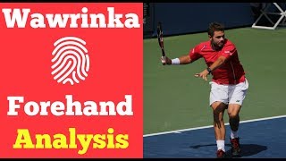 Stan Wawrinka Forehand Analysis  Master Class [upl. by Nerag385]