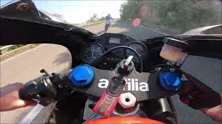 Aprilia RS 125 VS TM 300  quot2 Strokequot GoPro onboard [upl. by Hayne947]