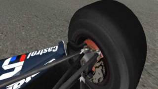 Brabham BT52 F1 1983 red hot brakes [upl. by Salahi]