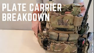 Plate Carrier Setup Spiritus LV119 AXL Equinox Ferro Concepts Roll 1 Crye Radio Pouch amp More [upl. by Efal24]