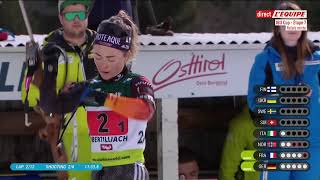 BIATHLON 2024 RELAIS MIXTE SIMPLE OSLOHOLMENKOLLEN 2024 [upl. by Synn345]