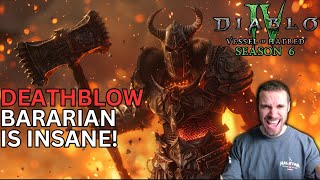 join Deathblow Gold Giveaway Festival  Barb build stinger DROPS LEVEL SPIRITBORN [upl. by Xuaeb536]