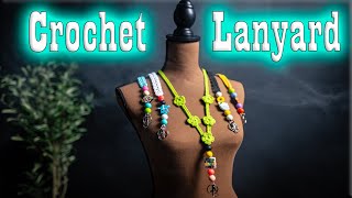 CROCHET LANYARD  TEACHER amp NURSE GIFTS  SELL CROCHET [upl. by Bledsoe]