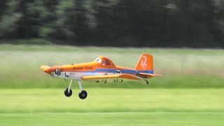 Dusty Air Tractor AT502 amp Piper Pawnee RC Airplane Model [upl. by Revolc570]