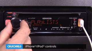 Kenwood Excelon KDCX300 Display and Controls Demo  Crutchfield Video [upl. by Irrabaj]