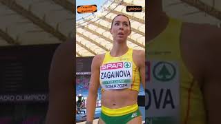 LT Diana ZAGAINOVA 🇱🇹❤️❤️ Qualification 2024 European Athletics Championships [upl. by Hamlin445]