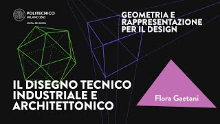 Il disegno tecnico industriale e architettonico Flora Gaetani [upl. by Anitan]