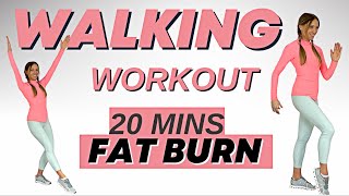 20 Minute Walking Exercise for Weight Loss  Walk the Weight Off at Home [upl. by Clary]