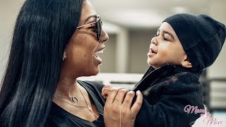 A Day in the Life of Melanie Fiona  Moms on the Move [upl. by Oderfla]