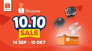 Shopee 1010 Sale Promo Spesial Belanja di Toko Favoritmu [upl. by Thedric]