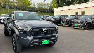 Toyota Dealerships are flooded with 2024 Toyota Tacomas thousands off need to make room for 25s [upl. by Nylyaj]