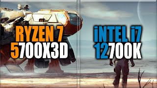 Ryzen 7 5700X3D vs 12700K Benchmarks  Tested in 15 Games and Applications [upl. by Nnylacissej]