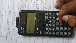 How to calculate Factorial in casio fx991CW discretemathematics m3 sppuengineering viral [upl. by Aihsenak495]