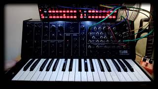 Korg MS20  Two Korg SQ1  Nux Time Core Deluxe [upl. by Mencher69]