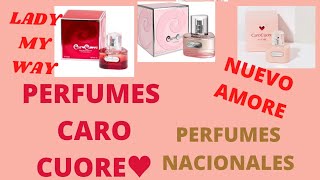 PERFUMES ECONÓMICOS ARGENTINOS  CARO CUORE♥️RESEÑAS [upl. by Ibok]