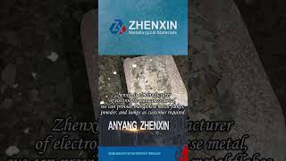 Zhenxin is a manufacturer of electrolytic manganese metal [upl. by Aratal597]