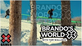 TOM WALLISCH Brandos World of X  X GAMES PODCAST [upl. by Letnwahs]